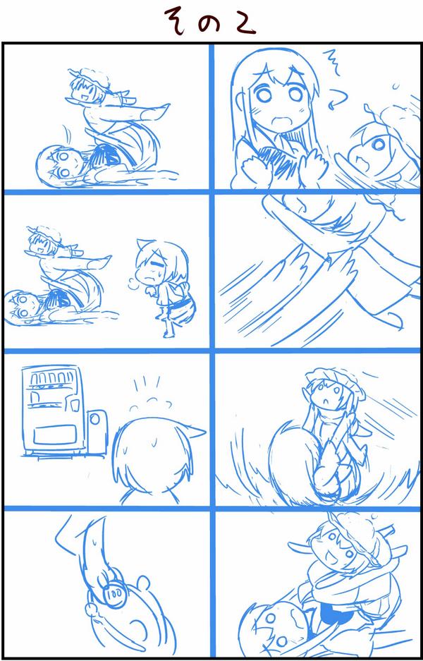 オチを考えずに落書きコンテその2 