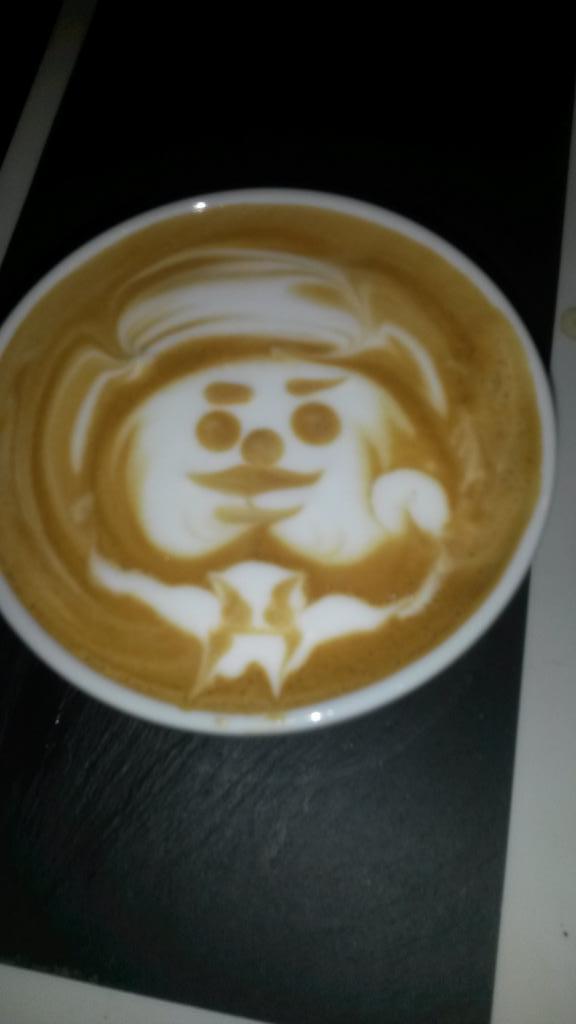 DanSlowley's tweet photo. @JackieAnneA as your word of the day seems to be #mushrooms #mushrooms we're attempting super Mario coffees....ish! http://t.co/diMn70Q9Ef