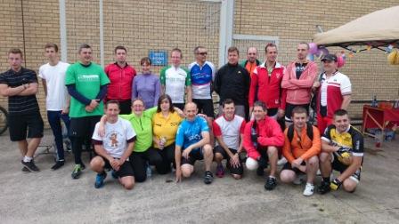 Team R54 at #Sainsburys #Whiterose after completing 125 miles. <a href="/BigBikeRide2/">BigBikeRide2</a>