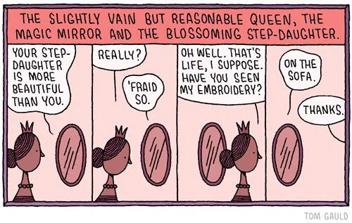 'The Slightly Vain but Reasonable Queen...' (One of the prints I have for sale here: http://t.co/rFxQf2DP6k) 