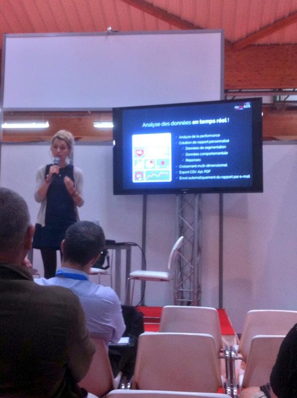 LudoAmar's tweet image. #ICSshow : pitch intéressant de @MyFeelBack au #StartUpPlace ! #feedback