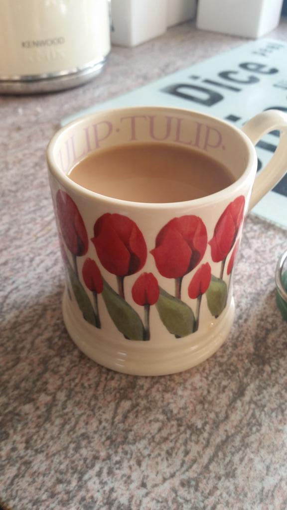 awgheating1's tweet photo. What a mug, oozes quality. Good brew too. still big biscuit drought. This one is a 7.6/10 #plumberstea http://t.co/9MZK9GOLW4