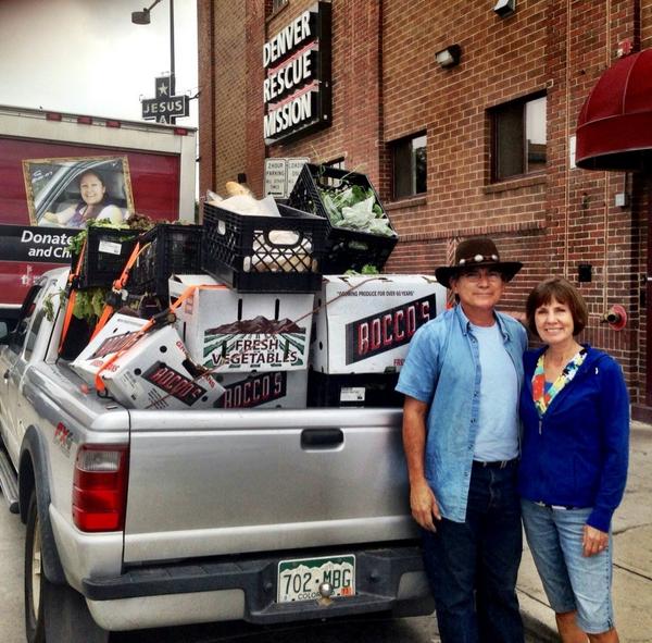 ForagedFeast's tweet photo. A huge "thank you" to Jorge and Sue Garcia for donating a truck to Foraged Feast! #LessWaste #StrongerCommunities http://t.co/rCC6W4K6Iv