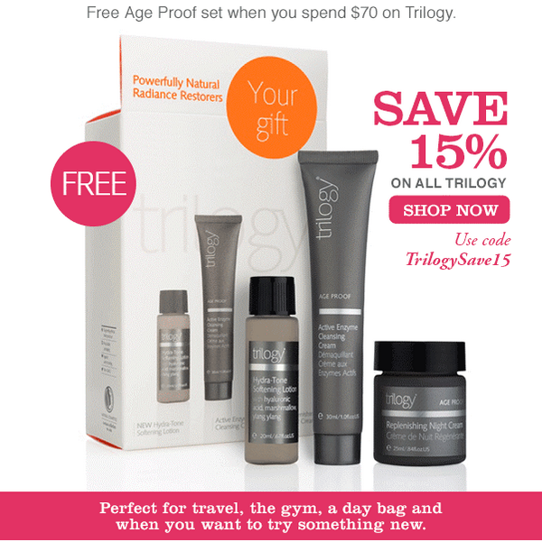 Butoriumstore's tweet photo. Save 15% on ALL Trilogy and get a NEW great Free Gift....
http://t.co/s64skdEk32 http://t.co/kjSzne0fAM