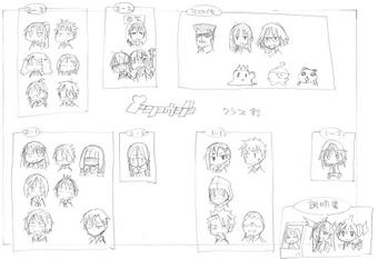 今週の画像をお届けです!
今回は、今まで登場した皆さんの、クラス分けを改めて復習する画像になりますよ☆ 