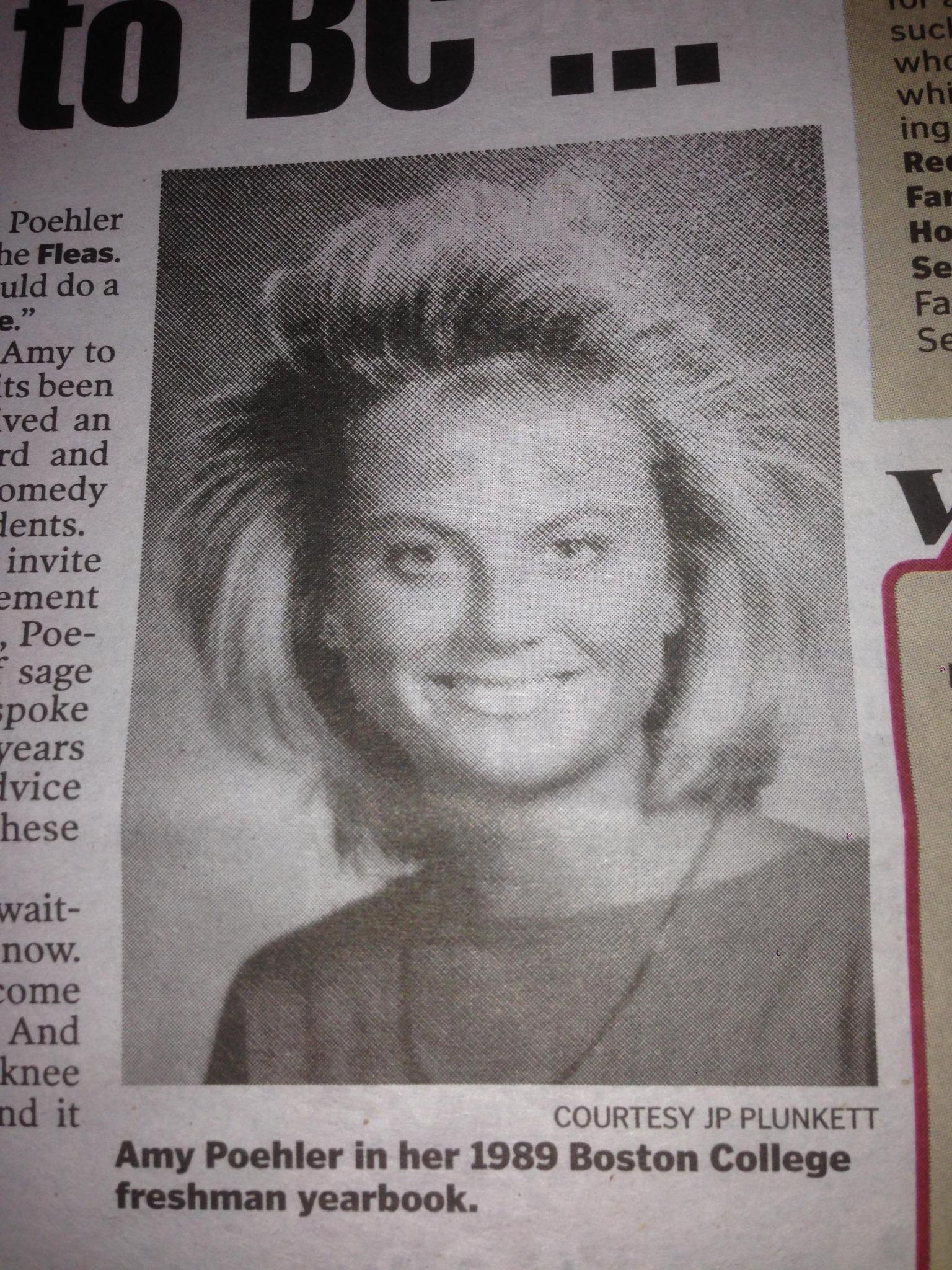 Happy 43rd birthday to Amy Poehler! Born in Newton, raised in Burlington, went to via 