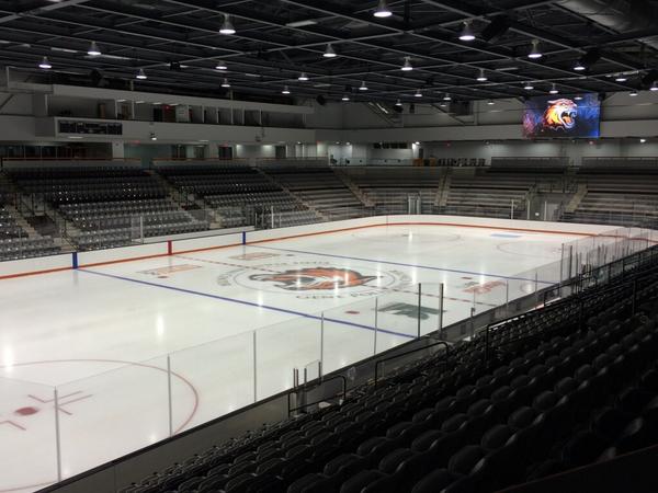 Are you excited for RIT hockey?! I've got a tour of the Gene Polisseni Center that opens Thursday! <a href="/FoxRochester/">Fox Rochester</a>