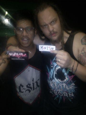 Paul martin SevenVibe (sweden) and <a href="/KINGQODRY/">QodriMAYISAY</a> May I Say (indonesia) last night was crazy!!
