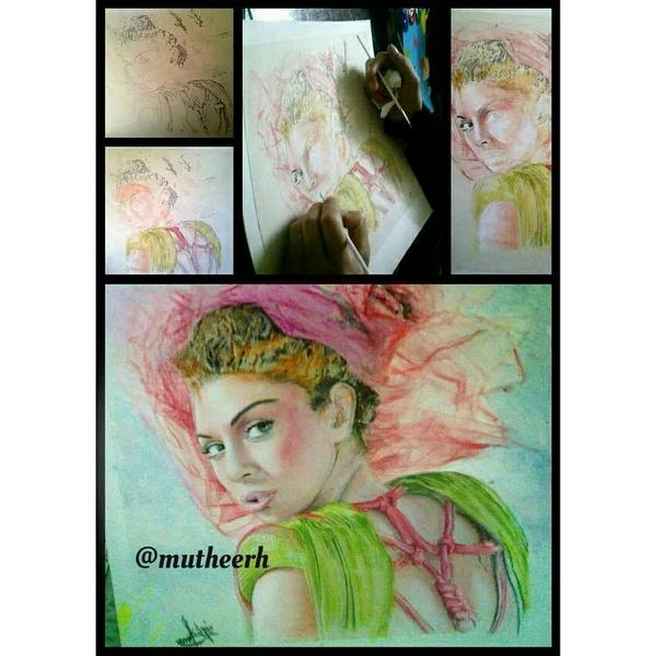 myriamfares's tweet photo. so talented RT “@MutheerH: @myriamfares 
I hope that you like it . 
My insta : @mutheerh http://t.co/w7fhOn37eb”