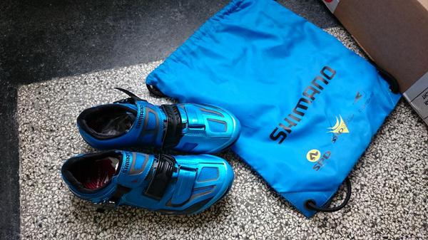 Nice to be 1 day at home:laundry, dentist, pack again&amp;open some post! Thanks  <a href="/ShimanoBenelux/">Shimano Benelux</a>! MTB shoes Brasil Ride!