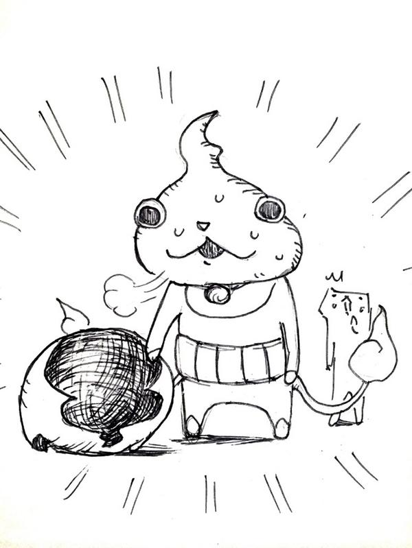 妖怪ウォッチ イラストレーターたちが描く斜め上なジバニャン8選 Togetter