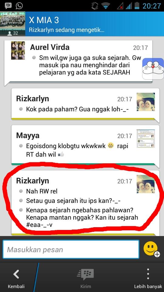 virda_aurel's tweet photo. Hahaha... bunda rizka lg curhat atau galau :D http://t.co/iiFWpmJHpG