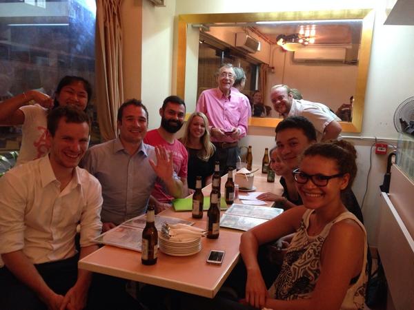 ann_angus's tweet photo. Last supper club! (@ The Spice House in Wan Chai, Hong Kong) https://t.co/K3RDhbcrNu http://t.co/KryrDEdQdR