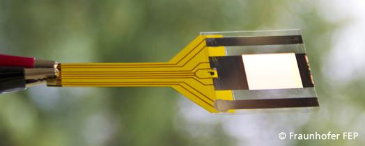 #pressrelease Flexible electronics off the roll – more than just luminous film s.fhg.de/9pu #OLED #OPV