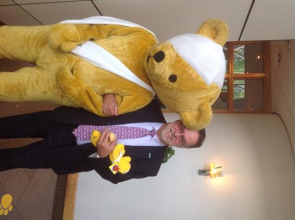 1st winner @BBraunUK of a small Theo for <a href="/SheffChildrens/">Sheffield Children's</a> well done Hans. See you on the 5th for 3 Dams