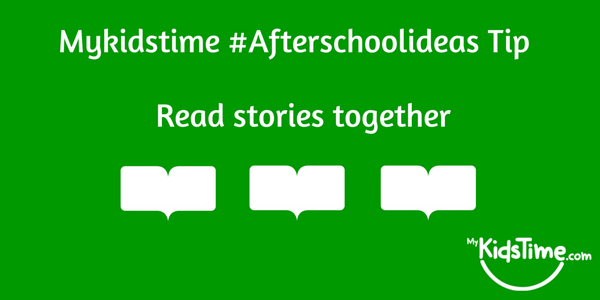 mykidstime's tweet photo. #Read stories together #afterschoolideas. Even older kids enjoy being read to+it's nice to bond together over a tale http://t.co/3hIdcvDIKm
