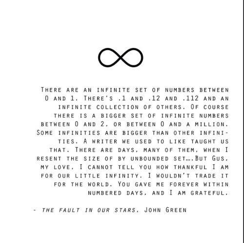 Katiee_Louise24's tweet image. Stole off @TFIOS_Book_Film  this has such emotions! Almost makes me cry😞💔 #tfios #infinities #love #powerful #quote