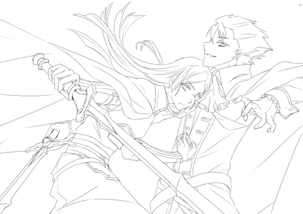 Threphestis's tweet photo. @Threphestis 怎麼跟草稿差這麼多^q^((吐血 http://t.co/za0vXNGzZN