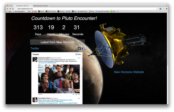 eapsMIT's tweet photo. Want to know how many days until the @NewHorizons2015 Pluto encounter? http://t.co/OsjDgbuoMW #PostcardsfromPluto http://t.co/QKVlCro07Q