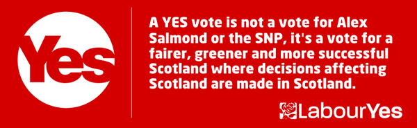YesLabour's tweet photo. No to the SNP, yes to an Independent Scotland.
#IndyRef #LabourYes #YesMeansYes http://t.co/EA3SuCEs2f
