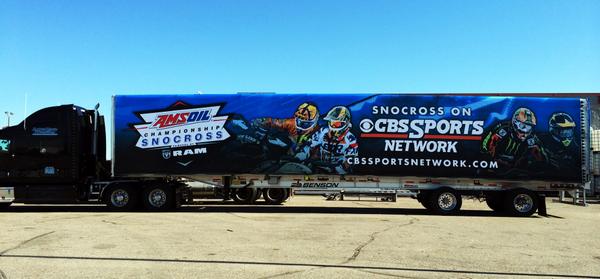 Newest trailer to hit the road! @isocacss @CBSSportsNet