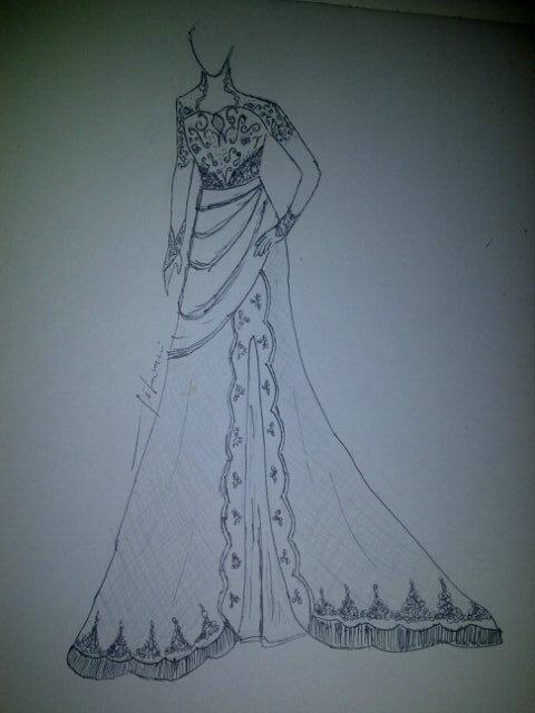 Gambar Sketsa Baju Pengantin Pria - Galeri Sketsa