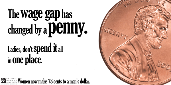 BREAKING: the #wagegap is now 78¢—a statistically insignificant change your wallet can probably handle. #talkpoverty