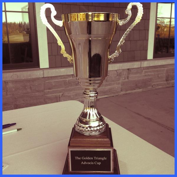 The #competition is fierce out on the green. Who will win take home the #AnnualCharityGolfTournament trophy?