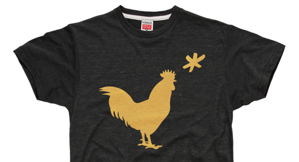 HOMAGE's tweet photo. We're backing Hot Chicken! Get a ltd. ed. T-Shirt if you back @ChickenTakeover, too. https://t.co/tTmOSw3Znq http://t.co/Yy4ibB1UvJ