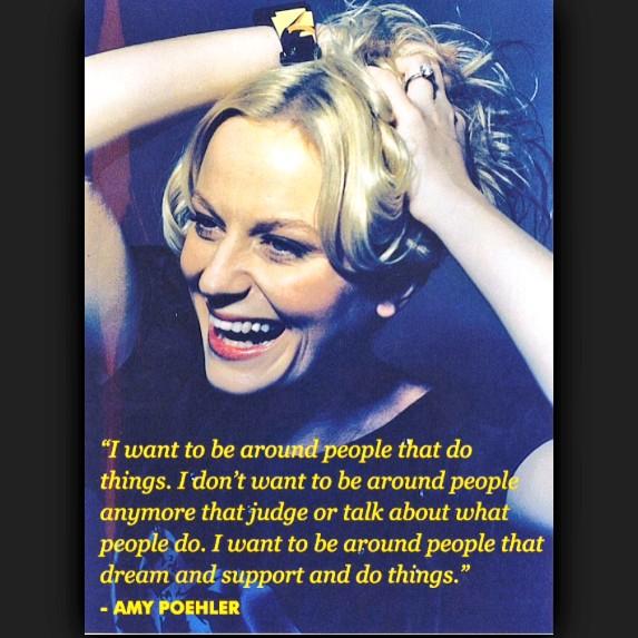 Happy birthday to the most inspiring, humorous, wonderful woman in show business, Amy Poehler! 