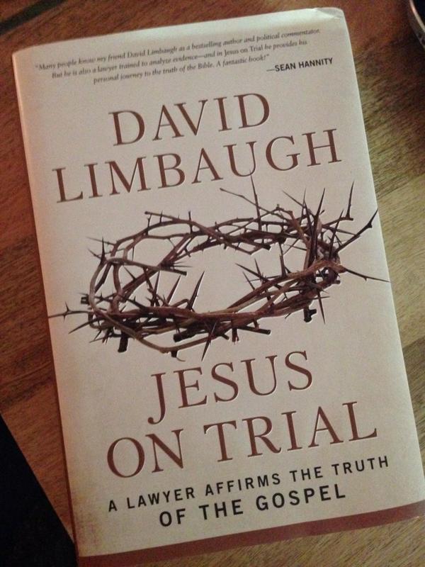 NY Times Book Review Banishes David Limbaugh's Jesus on Trial