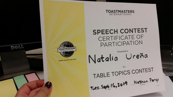CalgaryTalking's tweet photo. Thanks for participating to the rest of the constestants @NatzUrena http://t.co/tD2ExQHNIf