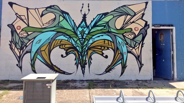 _frequentlyfly's tweet photo. Found it on my way to Reggae Hut #houstonstreetart #houstonmural #streetart #houstreetart http://t.co/D5SUH21A8B