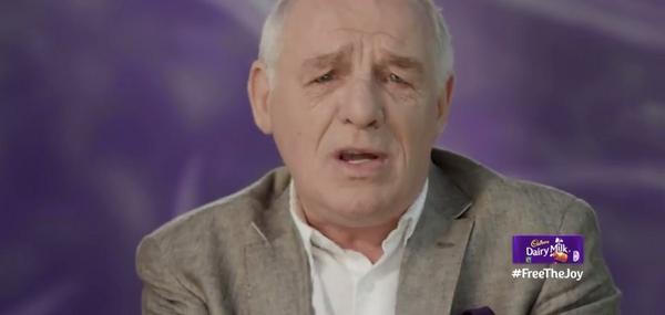 JOEdotie's tweet image. Video: The Eamon Dunphy/John Giles ad for Cadburys has to be seen to be believed #boogiewoogie bit.ly/1uFPP2a