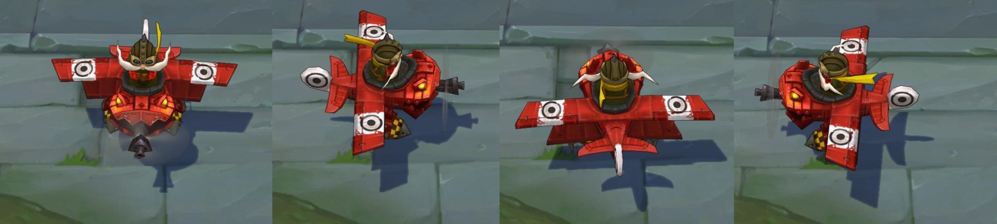 moobeat on Twitter: "Red Corki texture #PBE old vs new, front , zoomed out http://t.co/fTKEHnErgF" / Twitter