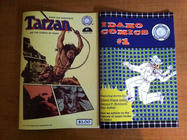 #Tarzan and #Comics of Idaho #1 on sale by the Idaho Comics Group edgarriceburroughs.com/?p=1508 #cheap #deal #graphicnovel