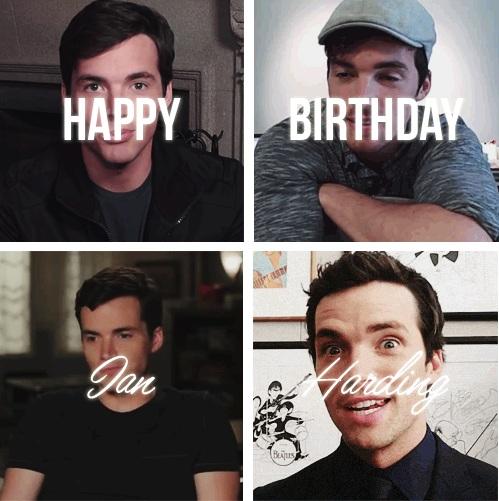 Hoy es el cumpleaños de nuestro profesor preferido! Happy birthday Ian Harding 