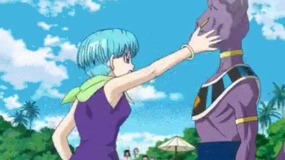 YaGirlBulma's tweet photo. YALL FORGET I WAS THE FIRST TO GET ONE HIT IN, BEFORE GOKU http://t.co/r5b3EWOTYO