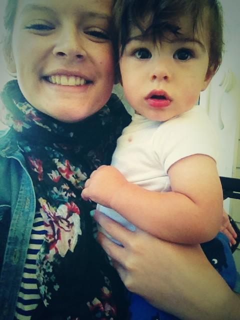 internetsavana's tweet photo. my best guy is getting so big 😢 #bbyliam http://t.co/RjXvg8LwXM