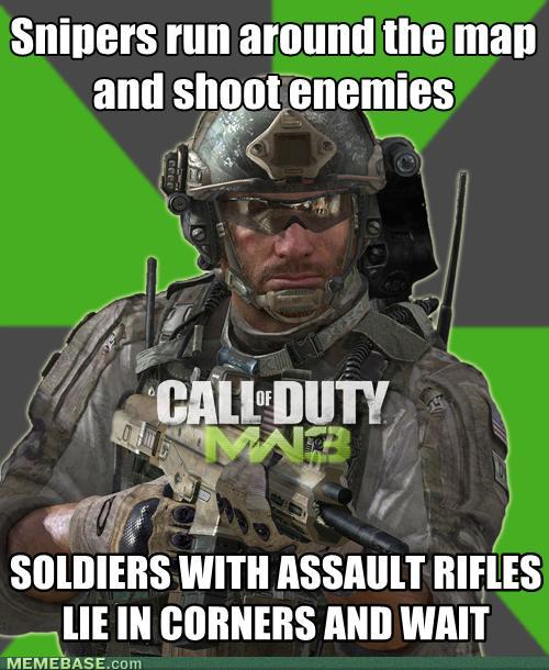 Gamer__Thoughts's tweet image. MW3 logic?