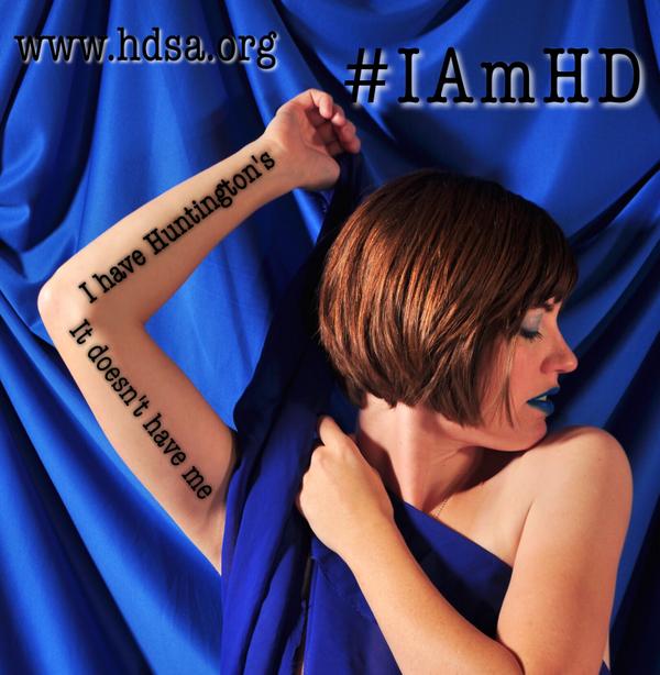 IAmHDProject's tweet photo. Raise your voice, take a stand - take a photo. Show who you are & why we need to #CureHD #IAmHD http://t.co/q6zNm8boGk
