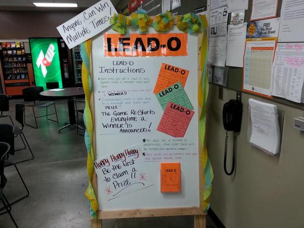 kevinmball's tweet photo. @THDSpecialtyOps making lead generation fun at store 6989 http://t.co/Brp2EnLFCt