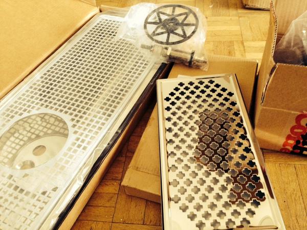 ppgdacoffee's tweet image. Too pretty for their purpose. #driptrays #shinythings