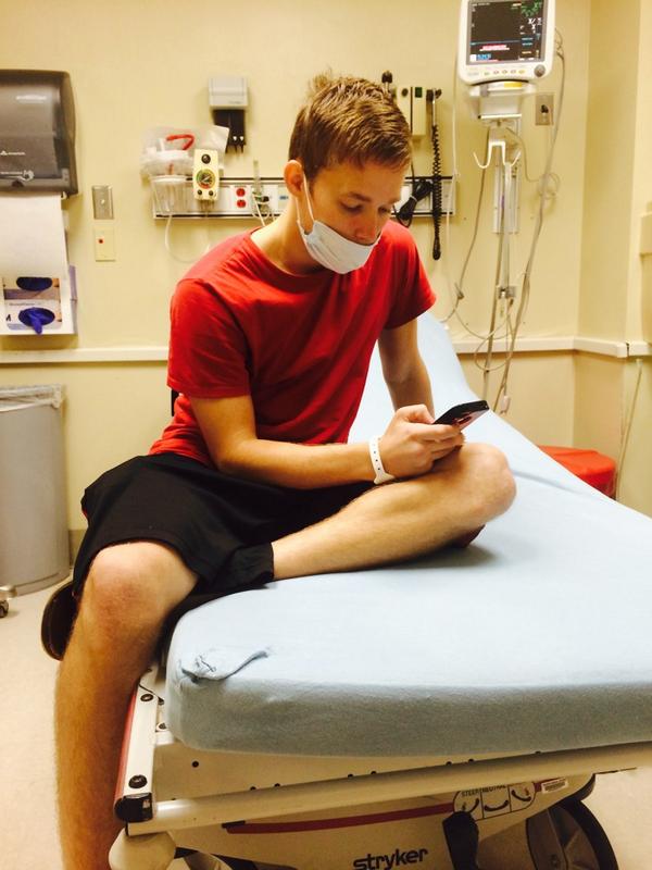 PaigeMarkwell's tweet photo. Seems I can't go long without visiting the hospital http://t.co/VKvIaYsAIk