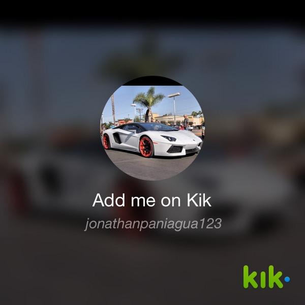jonthan_com's tweet image. Hey! I'm on #Kik - my username is 'jonathanpaniagua123' kik.me/jonathanpaniag…