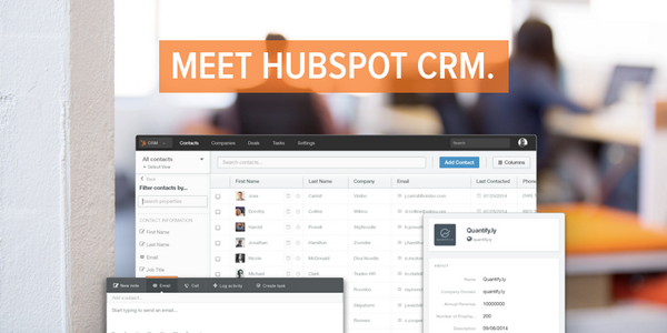 Finally, <a href="/HubSpot/">HubSpot</a> has a CRM! Just announced at #INBOUND14! gag.gl/MYaV3 #HubSpotSales