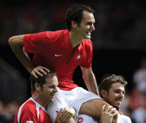 Tennis's tweet photo. Roger Federer's chasing the one title missing from his near-perfect career, writes @ptbodo: http://t.co/PqpMFPRHm6 http://t.co/HFmiywH4qB