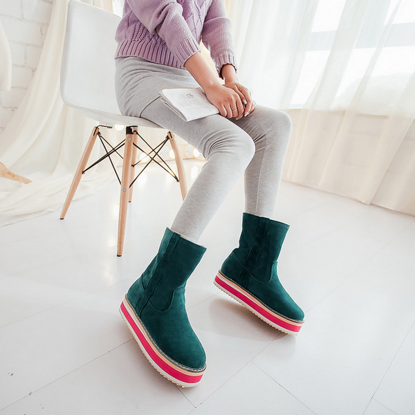 demonchest's tweet photo. Korean women's Fashion Preppy Style Solid Color Cute Platform Boots
http://t.co/ucDFZpJCmD http://t.co/46vtJBNqRv