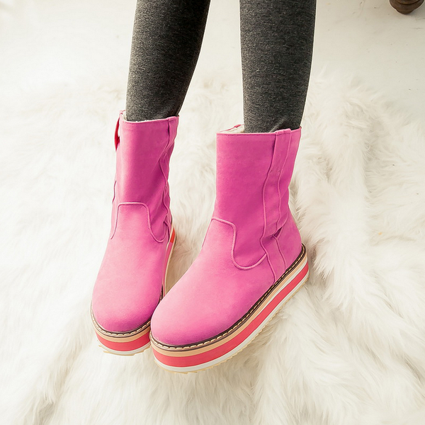 demonchest's tweet photo. Korean women's Fashion Preppy Style Solid Color Cute Platform Boots
http://t.co/ucDFZpJCmD http://t.co/46vtJBNqRv