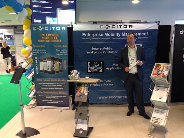 DMEbyEXCITOR's tweet image. Excitor hard at work at #ITE14